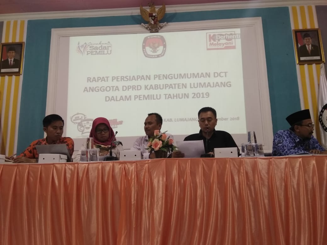 KPU Lumajang Ajak Wartawan Publikasikan DCT Pemilu 2019