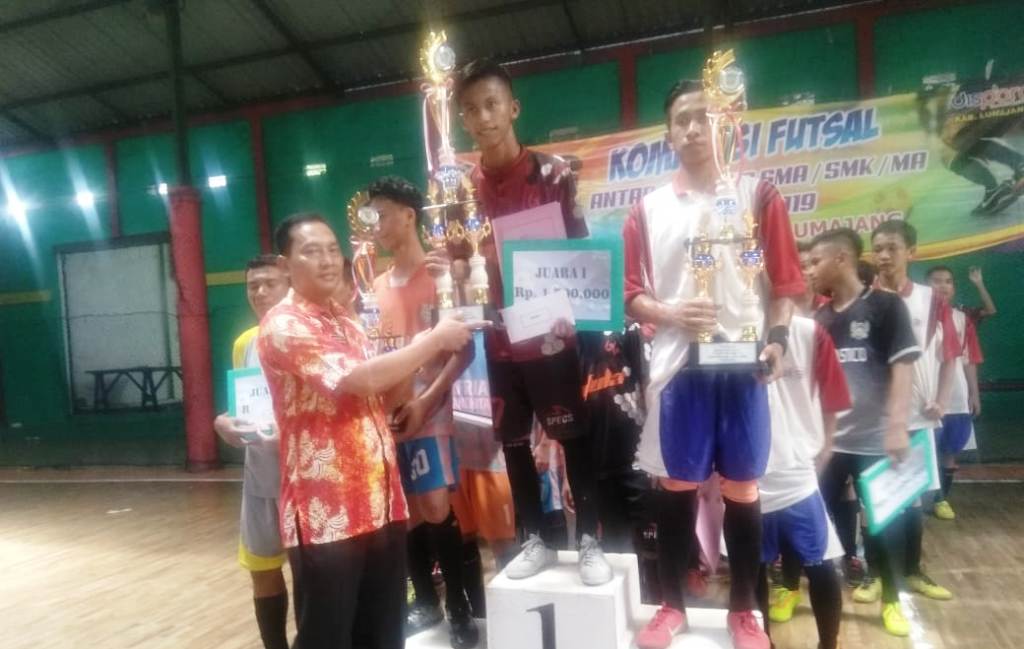 MAN Lumajang Jaura Pertama Kompetisi Futsal Dispora 2019