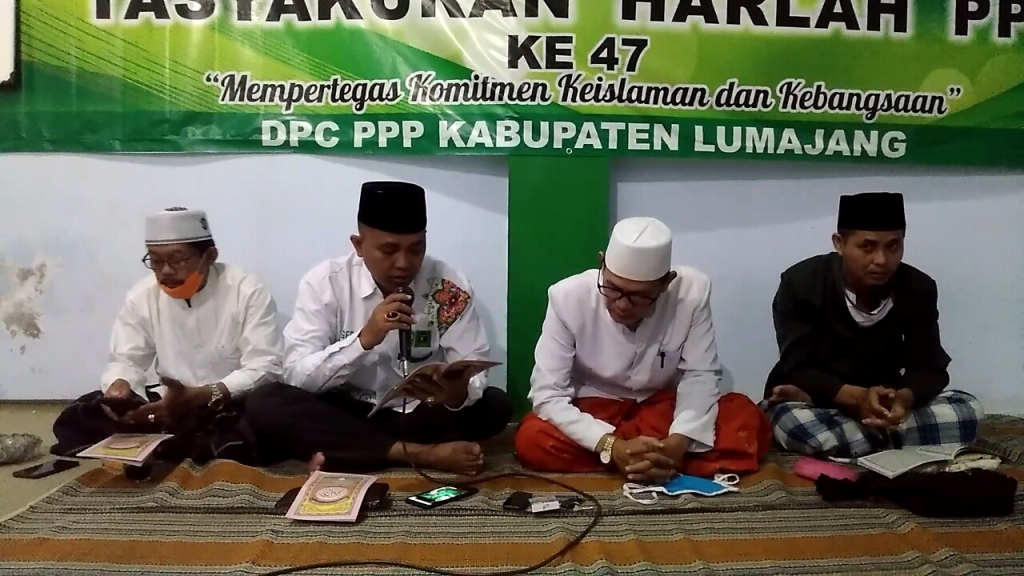 PPP Lumajang Ikut Khotmil Qur'an Online Do'akan Keselamatan Bangsa