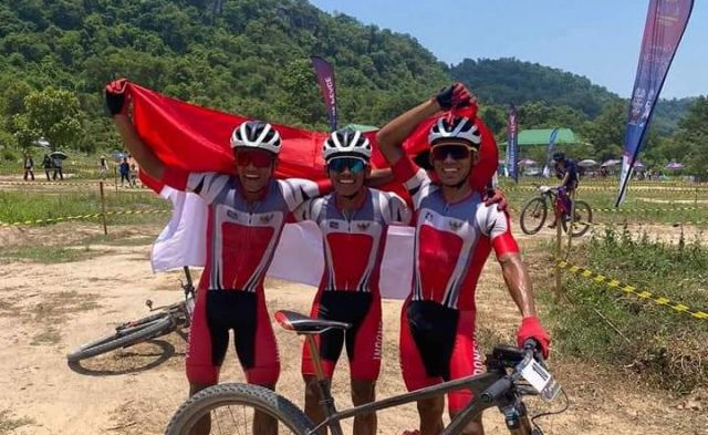Hebat, 3 Atlet Sepeda Asal Lumajang Borong Medali di SEA Games 2023