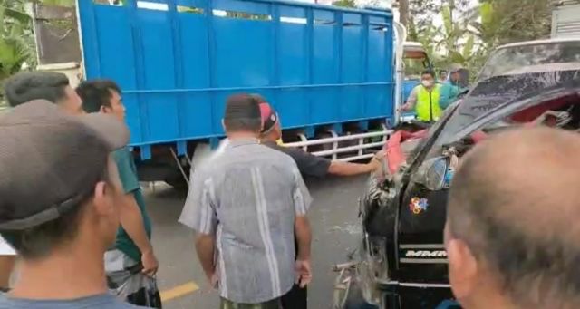 Kecelakaan Beruntun di Jalan Banyuputih Kidul Lumajang, Sopir Pickup Meninggal Dunia 