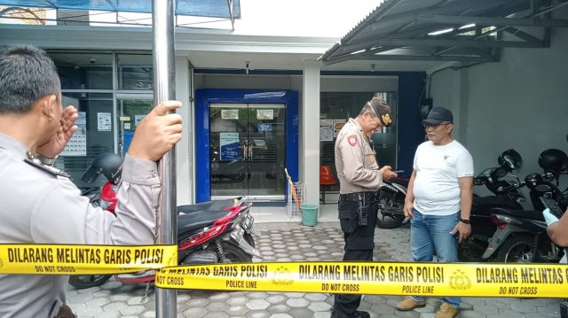 Todong Sajam, Rampok Bank di BRI Kunir Lumajang Gondol Uang Rp 240 Juta 