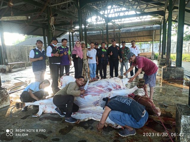 Hewan Kurban Prabowo Subianto Juga Disembelih di Lumajang