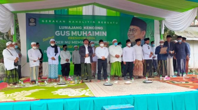 Nahdliyyin Bersatu Lumajang-Kencong Dukung Gus Muhaimin For Presiden