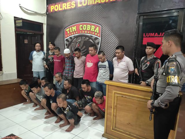 Bulan Juli, Tim Cobra Polres Lumajang Tangkap 14 Pengedar Narkoba