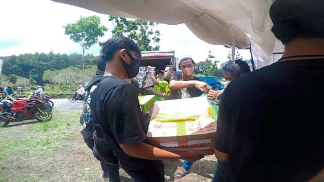 Tagana KITA, Komunitas Indonesia Timur Bersatu Bantu Korban Semeru