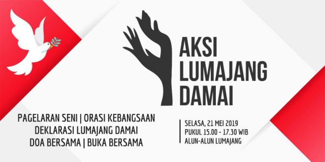 Deklarasi Lumajang Damai, dari Kaki Semeru Untuk Indonesia