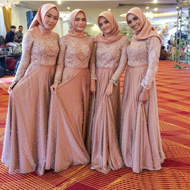 Trend Baju Kondangan Hijab Terbaru 2019, Cantik Nggak Pakai Ribet