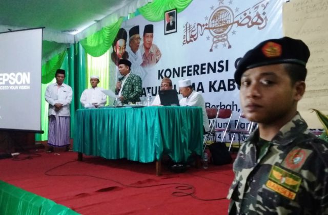 KH. Husni Zuhri Rois Syuriah, Mas'ud Aklamasi Ketua Tanfidz PCNU Lumajang