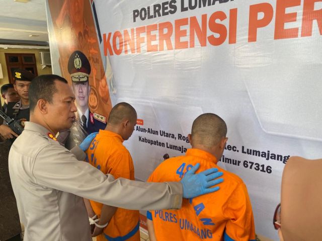 Dua Pelaku Begal Serta Asusila di Padangsavana Lumajang Dibekuk Polisi